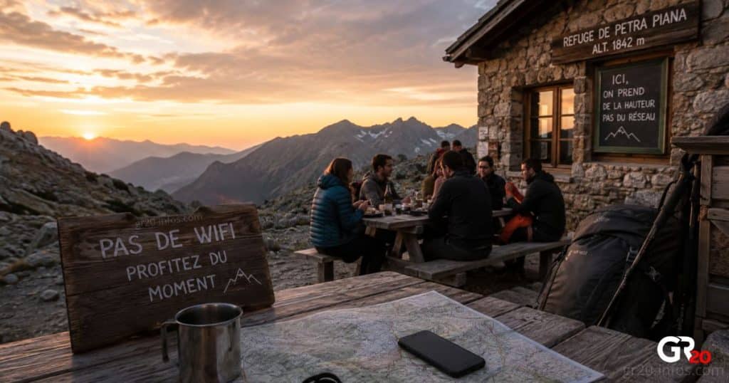 Wifi sur le GR20 : où en trouver, et pourquoi il faut accepter d'être déconnecté 2 WIFI SUR LE GR20 1