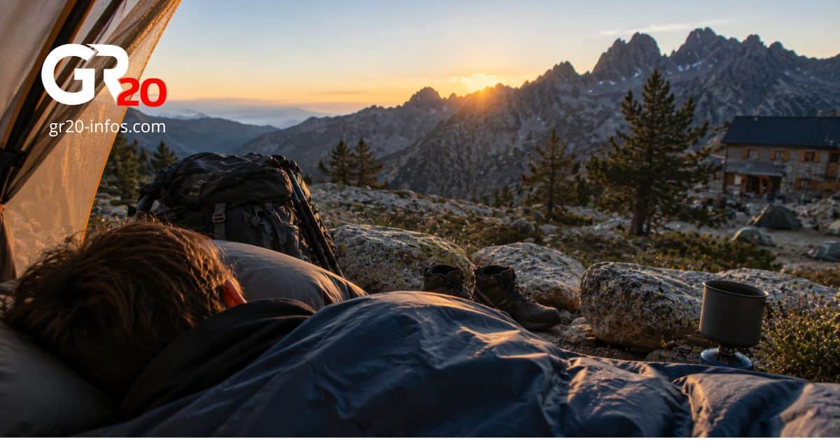 Bien dormir avant et pendant le GR20 : la clé de récupération que les randonneurs négligent 3 matelas dormir en tente GR20