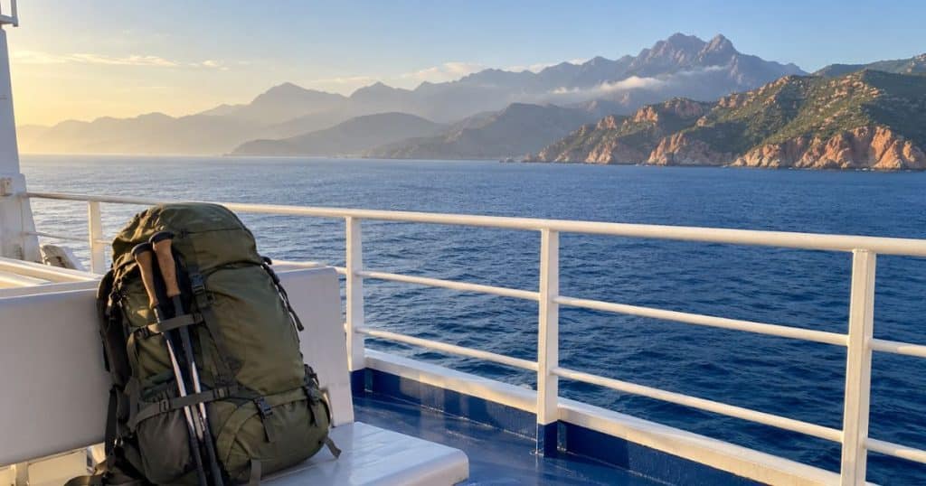 Partir de Marseille pour faire le GR20 : avion, ferry et accès aux départs 2 traversée en ferry pour la corse